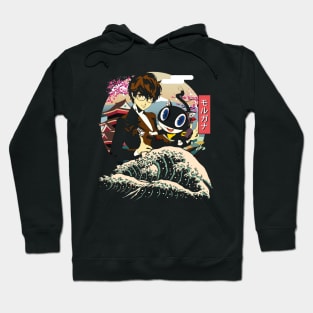 Makoto's Motorbike Adventures Personas 5 Tees for Riders Hoodie